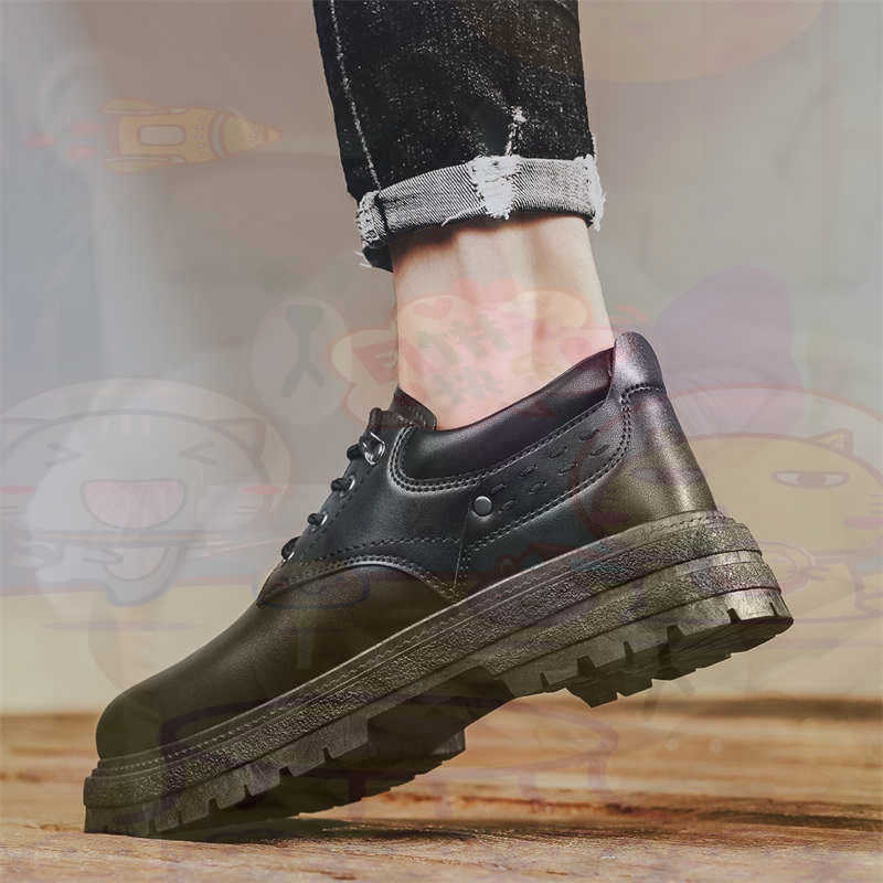 Luxury Lifestyle Training - Dark Natural Leather Fashion Trainers Tennis