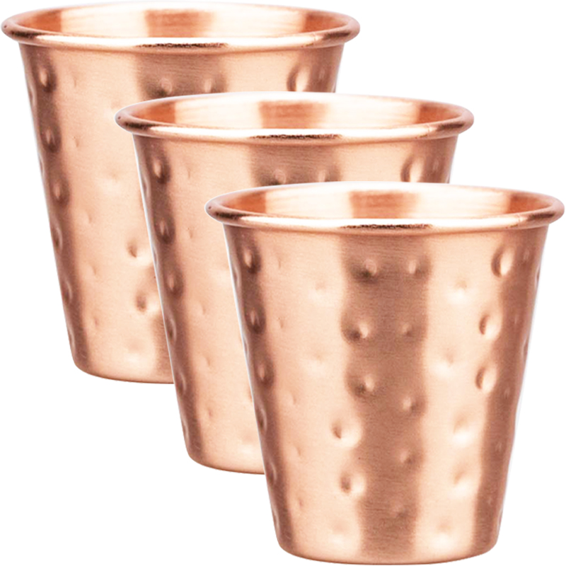 3Pcs New 60ml 100% Copper Cups - Copper Cocktail Mug recension och pris