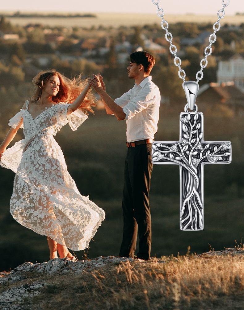 Pure silver 925 Life Tree neck - Luxury Lifestyle Party recension och pris