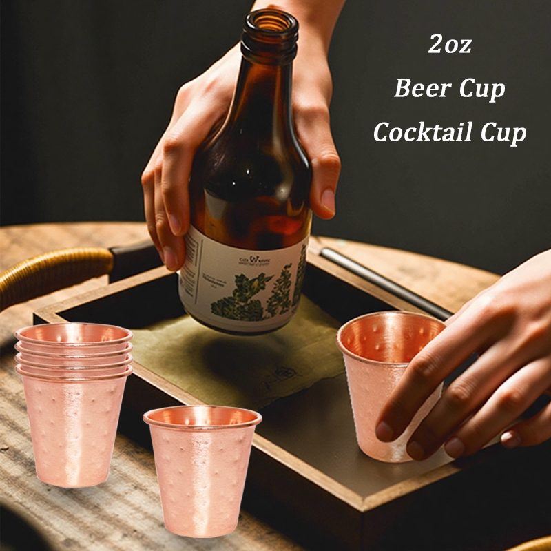 Set of 4/6 Copper Plating Beer - Copper Cocktail Mug recension och pris