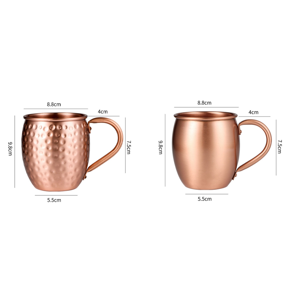 530ML 100% Pure Copper Mug Mug - Copper Cocktail Mug recension och pris