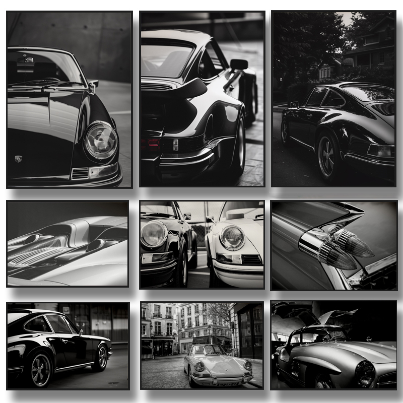 Retro Abstract Black and White - Luxury Lifestyle Wallpaper recension och pris