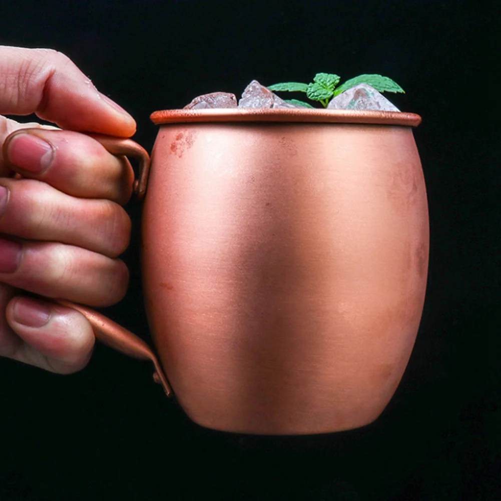 530ML 100% Pure Copper Mug Mos - Copper Cocktail Mug recension och pris