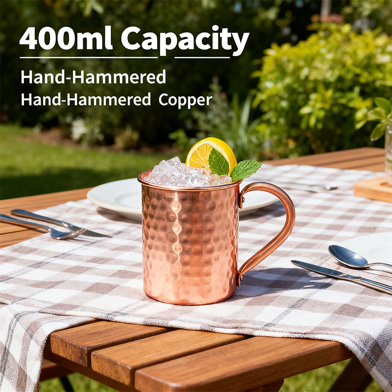 New 100% Copper Cups Pure Soli - Copper Cocktail Mug recension och pris