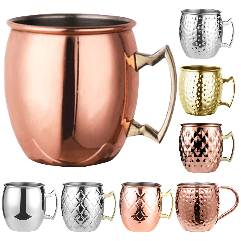 500ML Cocktail Wine Cup Moscow - Copper Cocktail Mug recension och pris