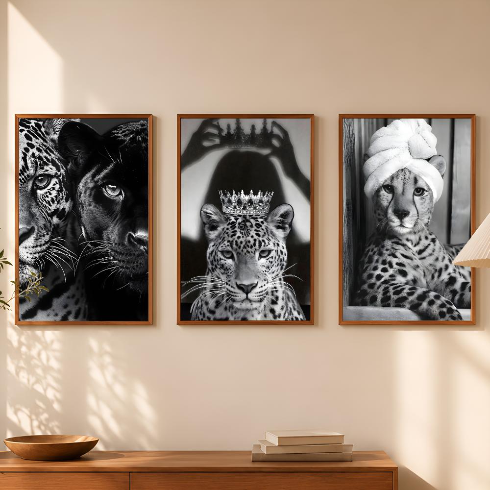 Luxury Black And White Leopard - Luxury Lifestyle Wallpaper recension och pris